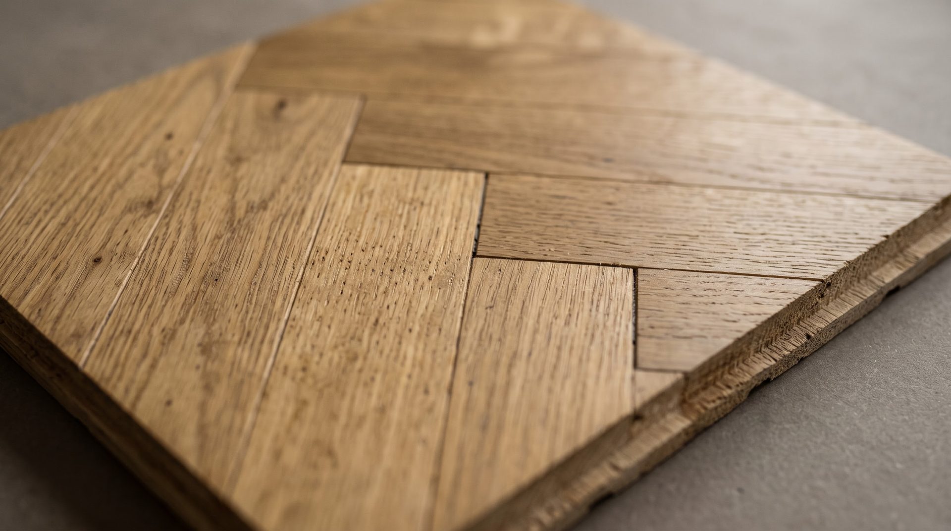 A selection of floor samples laid out together. Concept image.